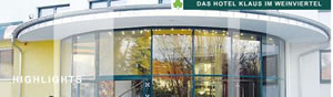 Stellenangebote Hotel Klaus im Weinviertel, Wolkersdorf im Weinviertel